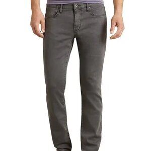 John Varvatos Star USA Bowery Slim-Straight Denim Jeans  gray size 32